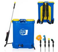 TERRE JARDIN - Pulvérisateur Électrique à Dos 16 L, Pulvérisateur à Batterie 12V, Autonomie 4h, Pression Réglable 4,5 bar