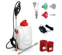 Pulvérisateur Électrique Dorsal Sprayer Original 15L - Pulvérisateur a Dos à Batterie Rechargeable, Jet 10m Débit 180 L/H - 2 Batteries