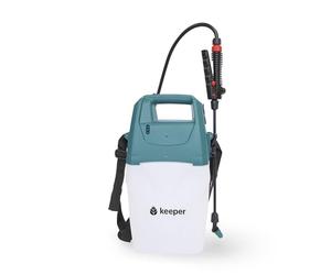 Pulvérisateur Électrique Keeper Forest 7L, Batterie Lithium Rechargeable USB, Autonomie 120 Min, Buse Réglable, Pression 2 Bars, Idéal Jardin et Terrasse, Réservoir Translucide, Fabriqué en Espagne