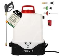 Pulvérisateur Électrique Professionnel 15L pour Démoussage, Nettoyage et Jardinage - Haute Pression 7 Bars, Batterie 18V Amovible, Lance INOX et Buses - Spécial Anti-Mousse, Algicide et Fongicide