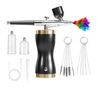 Pulvérisateur électrique professionnel avec application multi-matériaux pour modèles de décoration projets aérographes