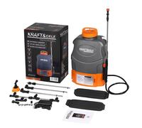 Pulvérisateur électrique sur batterie 16L 12V 8Ah + 4 buses