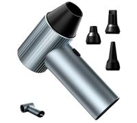 Pulvérisateur électrique - Ventilateur d'ordinateur 90000 tr/min, Turbo nettoyeur portable, Ventilateur sans fil | Moteur sans balai puissant avec 3 buses pour le nettoyage électronique du clavier d