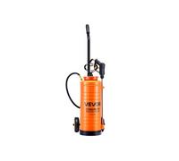 Pulvérisateur en Acier Inoxydable à Industriel à Roulettes Capacité 13,2L Orange