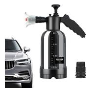 Pulvérisateur en mousse pour voiture, lance à mousse pour neige de 2 litres, pompe de lavage de voiture portable, arrosoir en mousse multi-usages, pulvérisateur de pompe à pression manuel haute