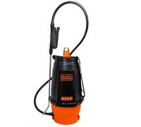 Black & Decker – Pulvérisateur jardin 6 L à pression 3 bar – buse laiton réglable, lance 50 cm