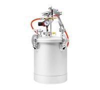 Pulvérisateur Machine Récipient sous pression 10L avec sortie 3.0 mm - Pour peinture, construction, rénovation - En acier au carbone durable, résistant à la rouille et aux chocs - Idéal pour peintres