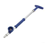 Pulvérisateur manuel alternatif pour bouteilles d'eau de 1,25 l et plus avec système de double buse et fonction d'extension réglable Push-Pull (tête unique)