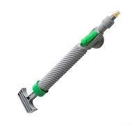 Pulvérisateur manuel réglable en plastique haute pression avec buse précise pour jardinage et agriculture, portable, taille 29 x 5,5 x 1,5 cm, gris, convient aux bouteilles standard