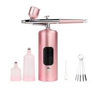 Pulvérisateur pneumatique professionnel multifonction 7,4 V en alliage de cuivre pour soins de la peau, kit aérographe créatif pour maquillage et peinture créative