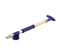 Pulvérisateur réglable en laiton avec tige de traction simple et double buse rétractable Buse rotative de précision compatible avec bouteilles de 1,25 L et colonne d'eau brumisée, pulvérisation