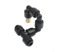 Pulvérisateur rotatif à 360 degrés en cuivre avec buse fine - Tête en laiton réglable - Large couverture - Facile à installer - Matériau ABS pour terrarium de jardin - Système de refroidissement Bla