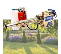 Pulvérisateur thermique, grand réservoir de 15 L, machine à jet d'impulsion, buse rotative à 360°, couvre 700 ㎡ en 7 à 8 minutes pour l'entretien de la ferme, du terrain et du paysage