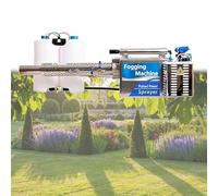 Pulvérisateur thermique, grand réservoir de 15 L, machine à jet d'impulsion, buse rotative à 360°, couvre 700 ㎡ en 7 à 8 minutes pour l'entretien de la ferme, du terrain et du paysage