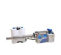 Pulvérisateur ULV de désinfection par brumisateur 120K, Machine de brumisation portative for Tueur d'atomiseur for Ferme et Bureau Industriel, Polyvalent, Facile à Utiliser(Silver)