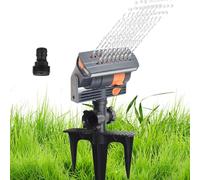 Pulvérisateurs de jardin, pulvérisateur de jardin à rotation automatique, arroseur à impulsion réglable pour la pelouse, arrosage de terrain pour patio