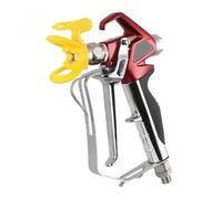 Pulvérisateurs de Peinture, Pistolet pulvérisateur airless 538020, similaire à la gâchette à 2 doigts incluse. 1 protège-buse. 517 buses airless. Filtre intégré.(4 Fingers Nozzle 517)