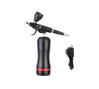 Pulvérisateurs de peinture sans fil kit compresseur aérographe haute PSI double action pulvérisation pour modèle d'art peinture corporelle artiste maquillage ongles tatouages outils de gâteau machine