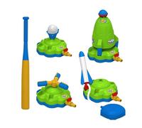 Pulvérisateurs d'eau pour enfants dans le jardin et la pelouse, pulvérisateurs d'eau 4 en 1 jouets d'extérieur | Kit de jeu de baseball rotatif 360, jouet interactif pour 3 à 12 ans