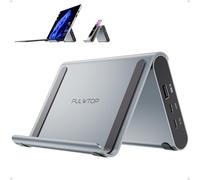 PULWTOP Station d'accueil 2 Moniteurs, Docking Station écran 2 x HDMI 4K, 3 x USB-C/A 10 Gbps, 2 x USB-A 5Gbps, Ethernet, PD pour Windows/Microsoft Surface Pro11/10/9/8, Dell/HP/Lenovo/ASUS/Acer