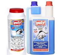 Puly Caff Nettoyant pour tête de machine 900 g + mousseur à lait 1000 ml