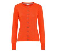 PULZ Jeans Cardigan 'Sara' rouge orangé, Taille M