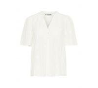 PULZ Jeans Chemisier 'Willa' blanc, Taille M