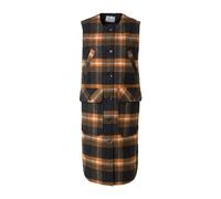 PULZ Jeans Gilet 'MOLLY' gris / orange foncé / noir / blanc, Taille M