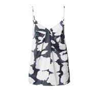 PULZ Jeans Haut 'CALLA' noir / blanc, Taille XS