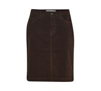 PULZ Jeans Jupe ' PZSALLY Short Skirt ' brun foncé, Taille 34