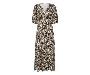 Pulz Robe 'PZCHARLOTTE' beige / moka, Taille 38