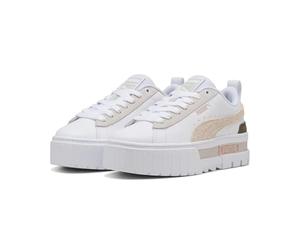 Puma(プーマ) Baskets Maize Mix 387468 pour Femme, 25 Printemps Été Couleur Puma Blanc (17), 38 EU
