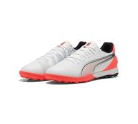 PUMA(プーマ) Crampons de football pour hommes, 25 Couleurs Automne/Hiver Puma Blanc Puma Argent Rouge Brillant (01), 29.0 cm
