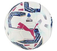 PUMA Ballon de football Orbita Serie A 23/24, Blanc/Bleu 5