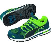 PUMA® 10010292217035 PUMA® Herren S1P Sicherheitsschuhe "ELEVATE KNIT GREEN LOW" URBAN PROTECT blau Größe 42