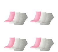 PUMA 12 pair Sneaker Invisible Socks Unisex Mens & Ladies, Farben:395 - prism pink, Socken & Strümpfe:39-42
