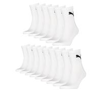 PUMA 15 pair Sport Socken Short Crew Tennis Socks Gr. 35-49 Unisex - &