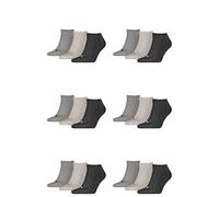 Puma Chaussettes de sport Sneaker Plain 3P – Lot de 3 – Homme – Gris 39/42
