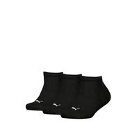 PUMA 194010001 Chaussettes de Baskets, Noir, 39-42 (Lot de 3) Mixte Enfant
