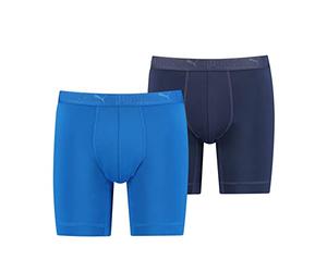 PUMA 2 ER Pack Sport Long Boxer Microfiber Boxershorts Men Pant Underwear