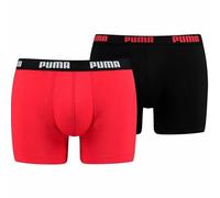 Puma 2 Pack Basic Boxers Red/ Black Xl