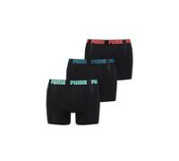 Puma 6 ER Pack Boxer Boxershorts Men Pant Underwear, Farben:Tripple Black, Größe Bekleidung:S