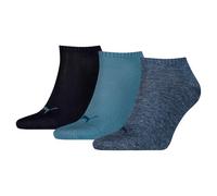 PUMA 3 pair Sneaker Invisible Socks Unisex Mens & Ladies In 3 Colours