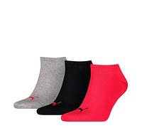PUMA 3 pair Sneaker Invisible Socks Unisex Mens & Ladies In 3 Colours