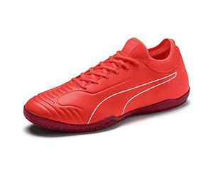 Puma 365 Roma 2 Sala, Chaussure de Futsal, NRGY Red-Puma White-Rhubarb, Taille 8.5 UK (42.5 EU)