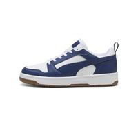 Puma Chaussures Basses Unisexes Rebound V6, Puma Gomme Blanche et Bleue, 39 EU