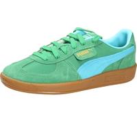 PUMA Baskets basses 'Palermo' azur / or / vert, Taille 40,5