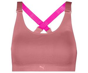 PUMA 3D Knit Sport Haut Court, Rose, XL Femmes