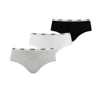Puma Culotte Hipster – Femme – Noir/Blanc/Gris – Lot de 3 – Taille XL