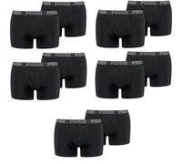 PUMA 521015001 Lot de 10 boxers pour homme - Couleur : 230 - Noir / noir - Taille L, Noir/noir (230), L